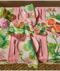 Bonnie and Neil | Tablecloth | Geranium Multi | Medium